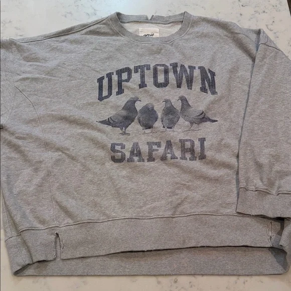 Aerie “Uptown Safari” Distressed Sweatshirt – XXL - Picture 1 of 6